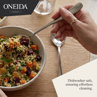 ONEIDA ICARUS Stainless Steel Serving Spoons – Set of 2