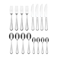 ONEIDA Icarus 16 Pieces Cutlery Set - Stainless Steel - 4 Person Place Setting