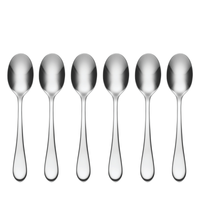 ONEIDA ICARUS Stainless Steel Teaspoons – Set of 6