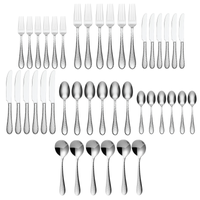 ONEIDA TIBET 42-Piece Stainless Steel Cutlery Set – 6 Place Settings