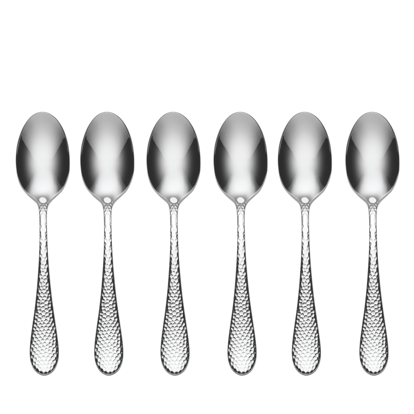 ONEIDA TIBET Stainless Steel Teaspoons – Set of 6