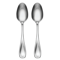 ONEIDA VOSS Stainless Steel Serving Spoons – Set of 2