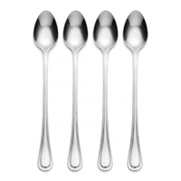 ONEIDA BARCELONA Stainless Steel Tall Drink Spoons – Set of 4