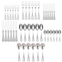 ONEIDA BARCELONA 42-Piece Stainless Steel Cutlery Set – 6 Place Settings