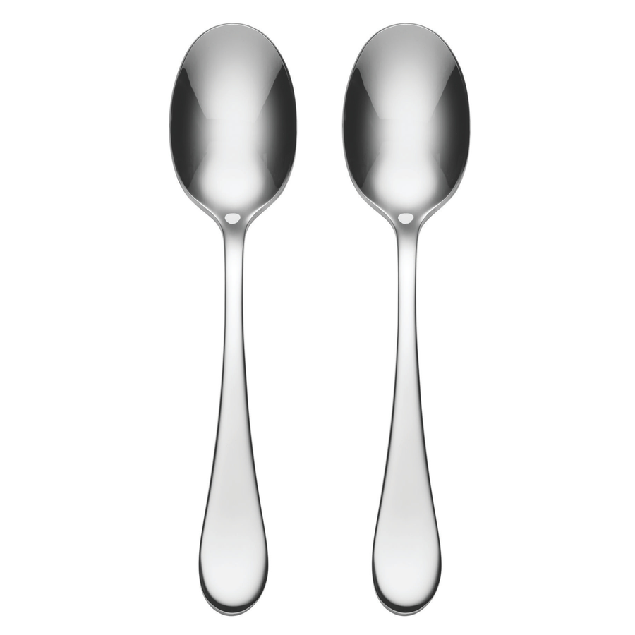ONEIDA ICARUS Stainless Steel Serving Spoons – Set of 2