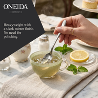 ONEIDA ICARUS Stainless Steel Teaspoons – Set of 6