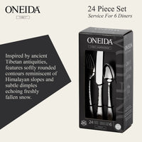 ONEIDA Tibet 24 Pieces Cutlery Set - Stainless Steel - 6 Person Place Setting