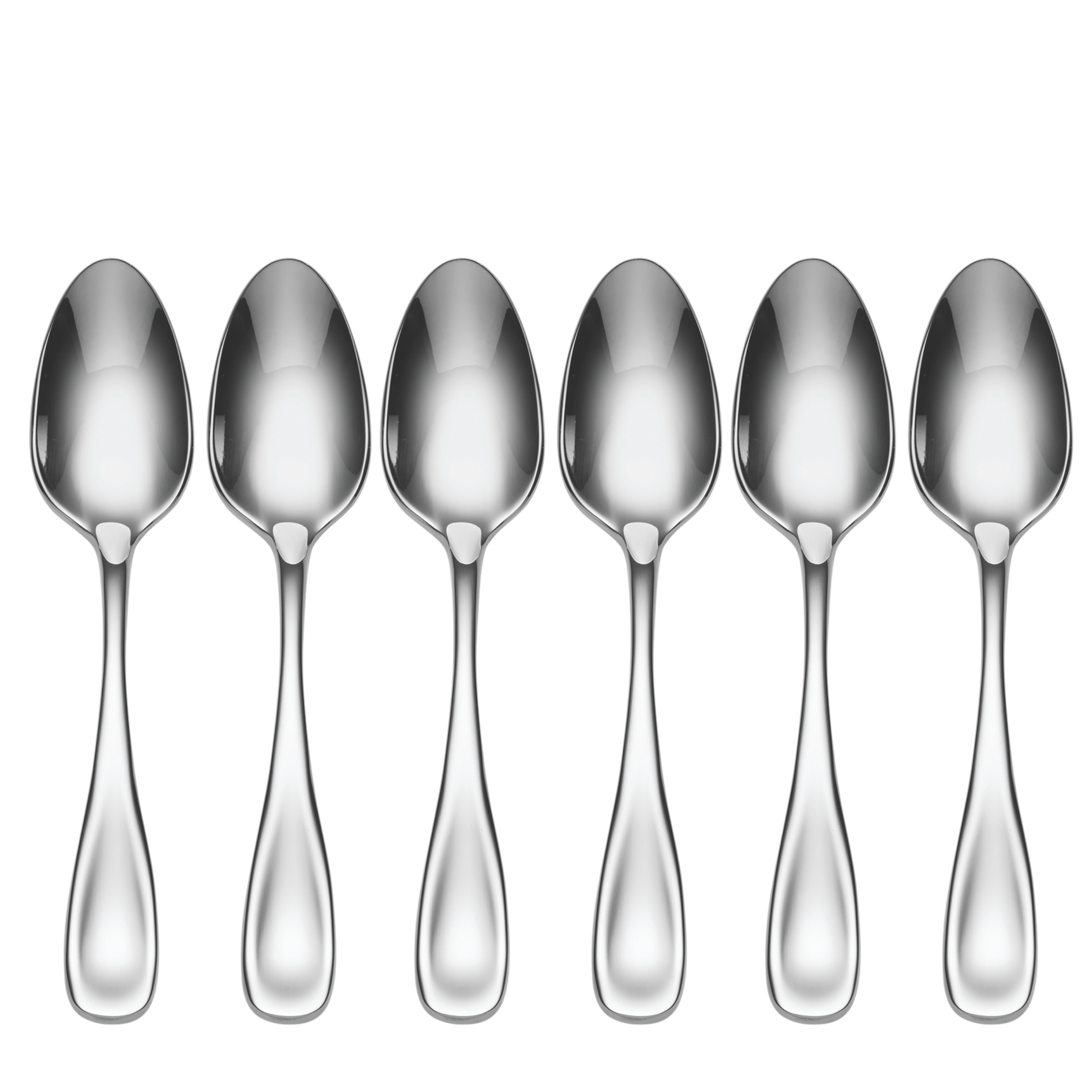 ONEIDA VOSS Stainless Steel Teaspoons – Set of 6