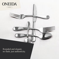 ONEIDA VOSS Stainless Steel Teaspoons – Set of 6